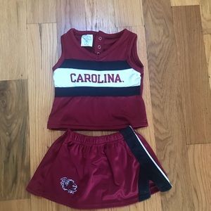 Gamecock cheerleader outfit